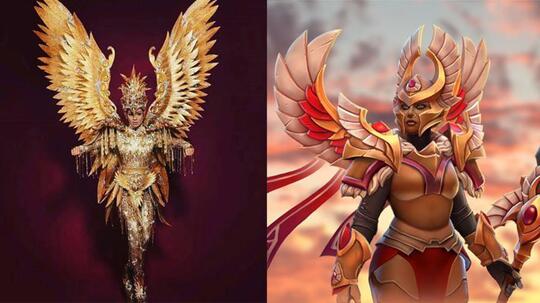"Garuda" – National Costume yang Dipakai Wakil Indonesia Di Miss Universe 2017