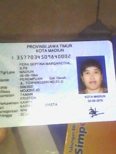 Waspada Penipu terpelajar Fera Septina Margaretha S.Pd MADIUN korban puluhan juta!