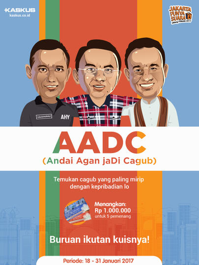Andai Agan Jadi Cagub, Agan Jadi yang Mana Ya?
