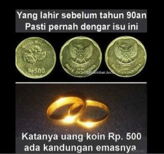 5 Kelakuan Unik Anak 90an dengan Uangnya