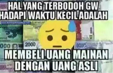 5 Kelakuan Unik Anak 90an dengan Uangnya