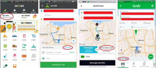 Apakah selama ini ane ditagihkan biaya 2X dari pelayanan Go-car dari Go-jek.?