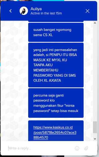 Surat Terbuka untuk PT. XL AXIATA