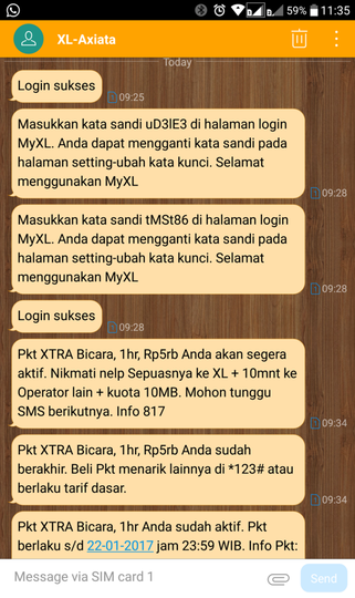 Surat Terbuka untuk PT. XL AXIATA