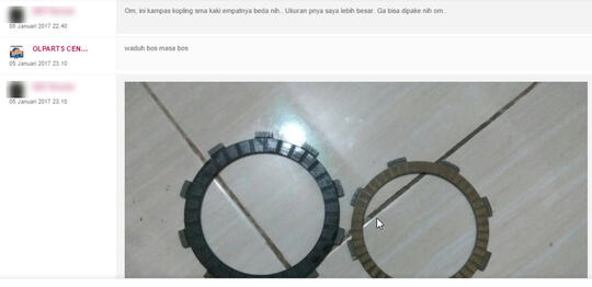 Hati2 Belanja dilapak OLPARTS CENTER (Bukalapak), @Billycare Come in Please !!!