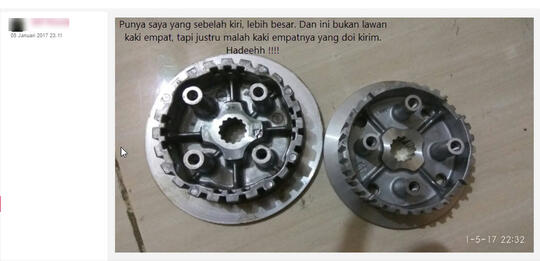 Hati2 Belanja dilapak OLPARTS CENTER (Bukalapak), @Billycare Come in Please !!!
