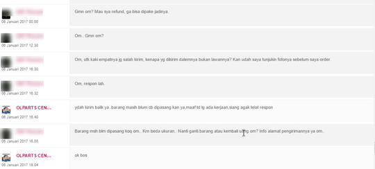 Hati2 Belanja dilapak OLPARTS CENTER (Bukalapak), @Billycare Come in Please !!!