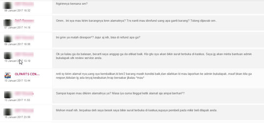 Hati2 Belanja dilapak OLPARTS CENTER (Bukalapak), @Billycare Come in Please !!!