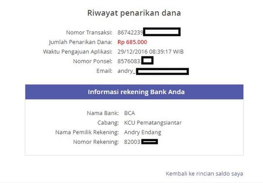 Blanja.com Tidak Mampu Melakukan Pencairan Dana