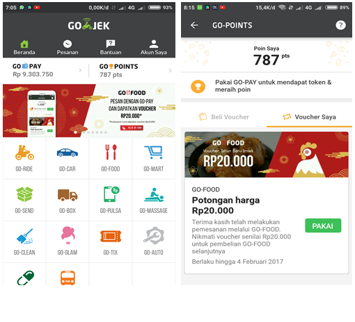 Ditagih voucher Go-Food eh CS Go-Jek malah kabur