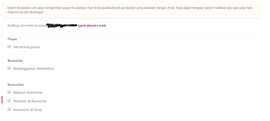 BUKALAPAK NYEPAM TERUS GAK BISA DI UNSUBCRIBE 