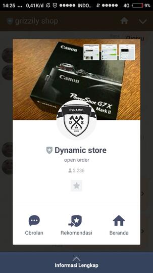 Hati Hati Sama Dynamic Store (Line OA)
