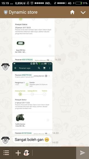 Hati Hati Sama Dynamic Store (Line OA)