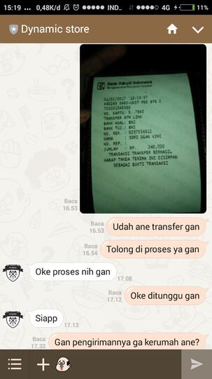Hati Hati Sama Dynamic Store (Line OA)