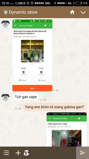 Hati Hati Sama Dynamic Store (Line OA)