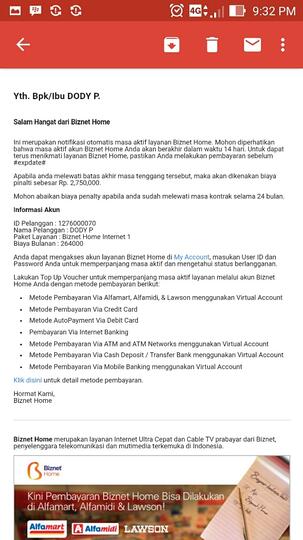 Kejanggalan Biznet