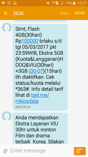 Pembelian Paket Data di Bukalapak Bermasalah 