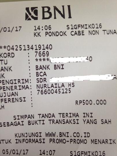WASPADA ! Penipuan Toko sepatu Laila Collection Perbanas