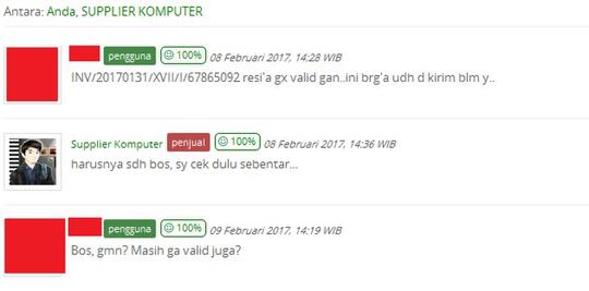 Supplier Komputer Gold Merchant Tokopedia Payah