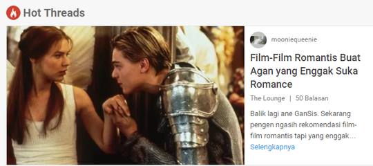 Film-Film Romantis Buat Kamu yang Enggak Suka Romance