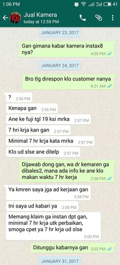 Kecewa Belanja Kamera di Instacio Store (Tokopedia)