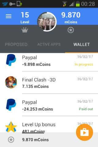 Sehari 2$ cuma instal aplikasi dan di diemin aja :) wd via paypal