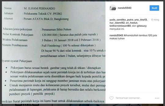 penipuan dengan modus menyewa peralatan