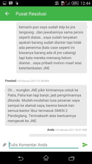 Help Dana Ditahan TOKOPEDIA