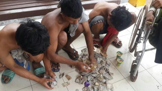 Lima Pengemis Ini Raup Rp 25 Juta per Bulan, Kerja Tiga Jam per Hari