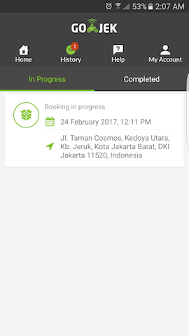 Barang kiriman Tidak sampai oleh kurir GOJEK ( GO SEND )