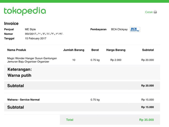 Seller di Tokopedia Kasar dan Tokopedia tutup mata