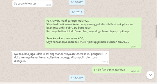 Kecewa berat dengan pelayanan Astra Credit Company