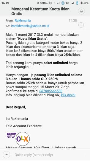 Pasang Iklan Di OLX sekarang Bayar 50ribu/ Iklan
