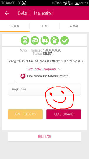 [True Story] Transaksi di Bukalapak Pakai Uang Gaib... Agan pernah?