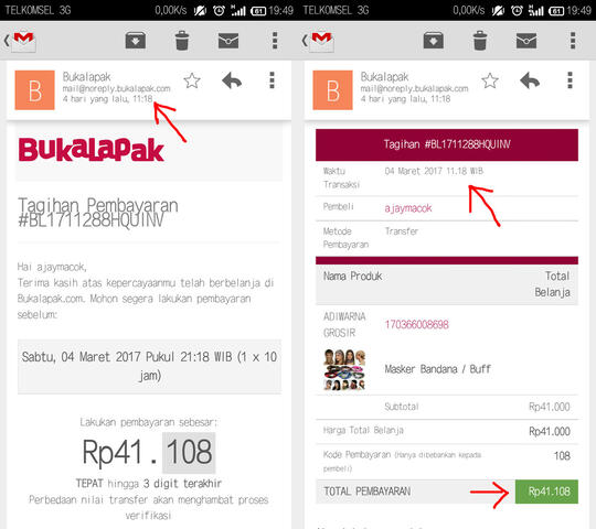 [True Story] Transaksi di Bukalapak Pakai Uang Gaib... Agan pernah?