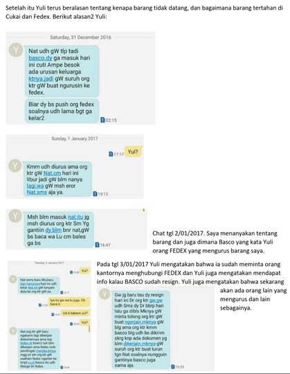 Penipuan Barang Branded oleh Yulianti Zulfikar