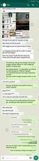 Penipuan Barang Branded oleh Yulianti Zulfikar