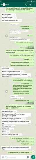 Penipuan Barang Branded oleh Yulianti Zulfikar