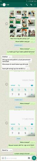Penipuan Barang Branded oleh Yulianti Zulfikar