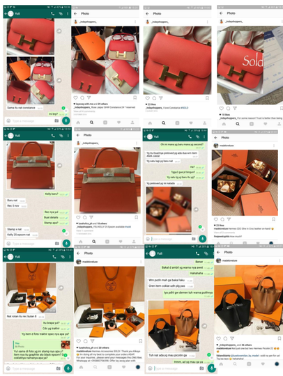Penipuan Barang Branded oleh Yulianti Zulfikar