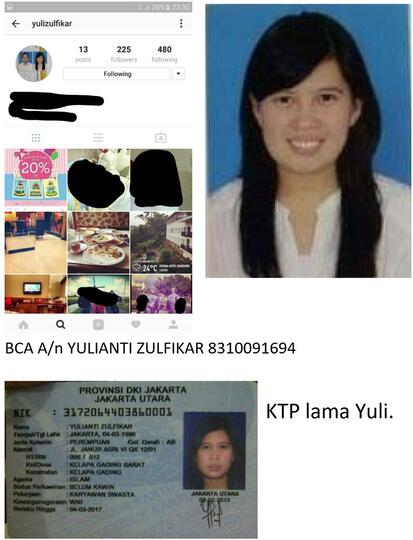 Penipuan Barang Branded oleh Yulianti Zulfikar