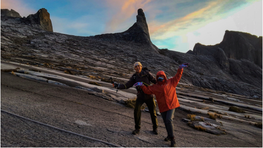 Summit attack Kinabalu