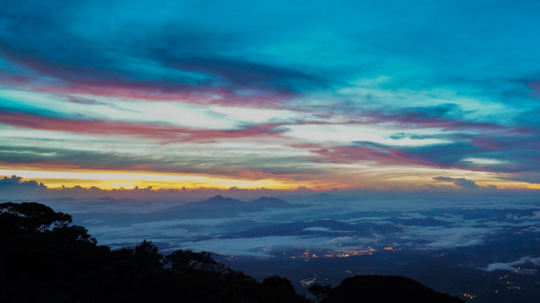 Summit attack Kinabalu