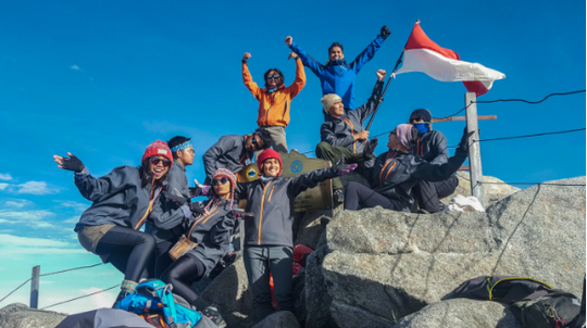 Summit attack Kinabalu