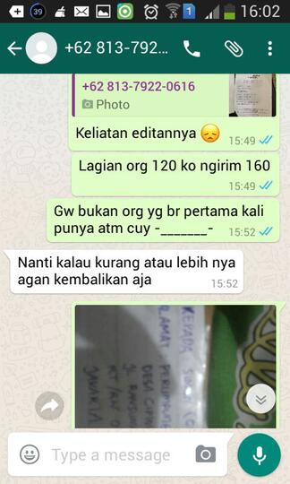 [SHARE] Waspada Penipuan Modus (terbaru?) Transaksi Online GAN! 