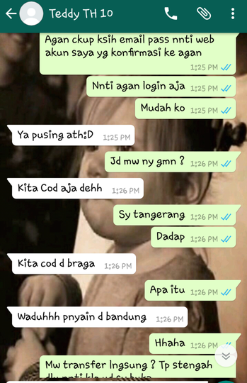PENIPUAN Akun Game Online COC Rekening Atas Nama ALVIN JOHANES