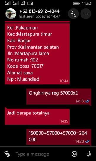 MODUS PENIPUAN MANDIRI E-CASH