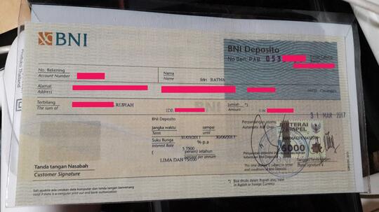 Surat Terbuka untuk BNI terkait pelayanan buruk BNI Cisalak