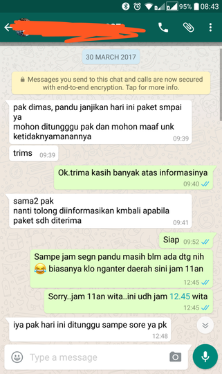 JD.ID? J-Express? Pandu Logistics? Hopeless berbelanja di jd.id