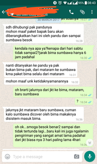 JD.ID? J-Express? Pandu Logistics? Hopeless berbelanja di jd.id